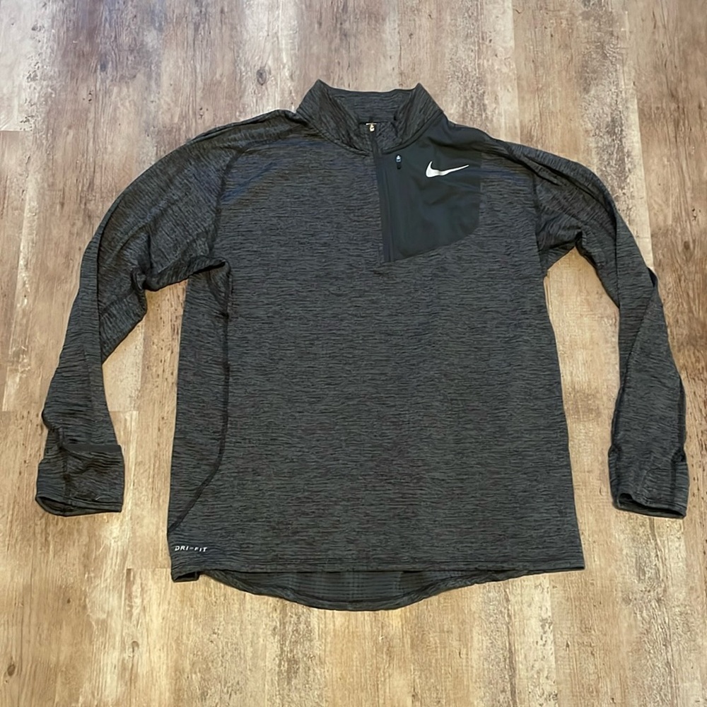 Nike dri-fit running quarter zip XL